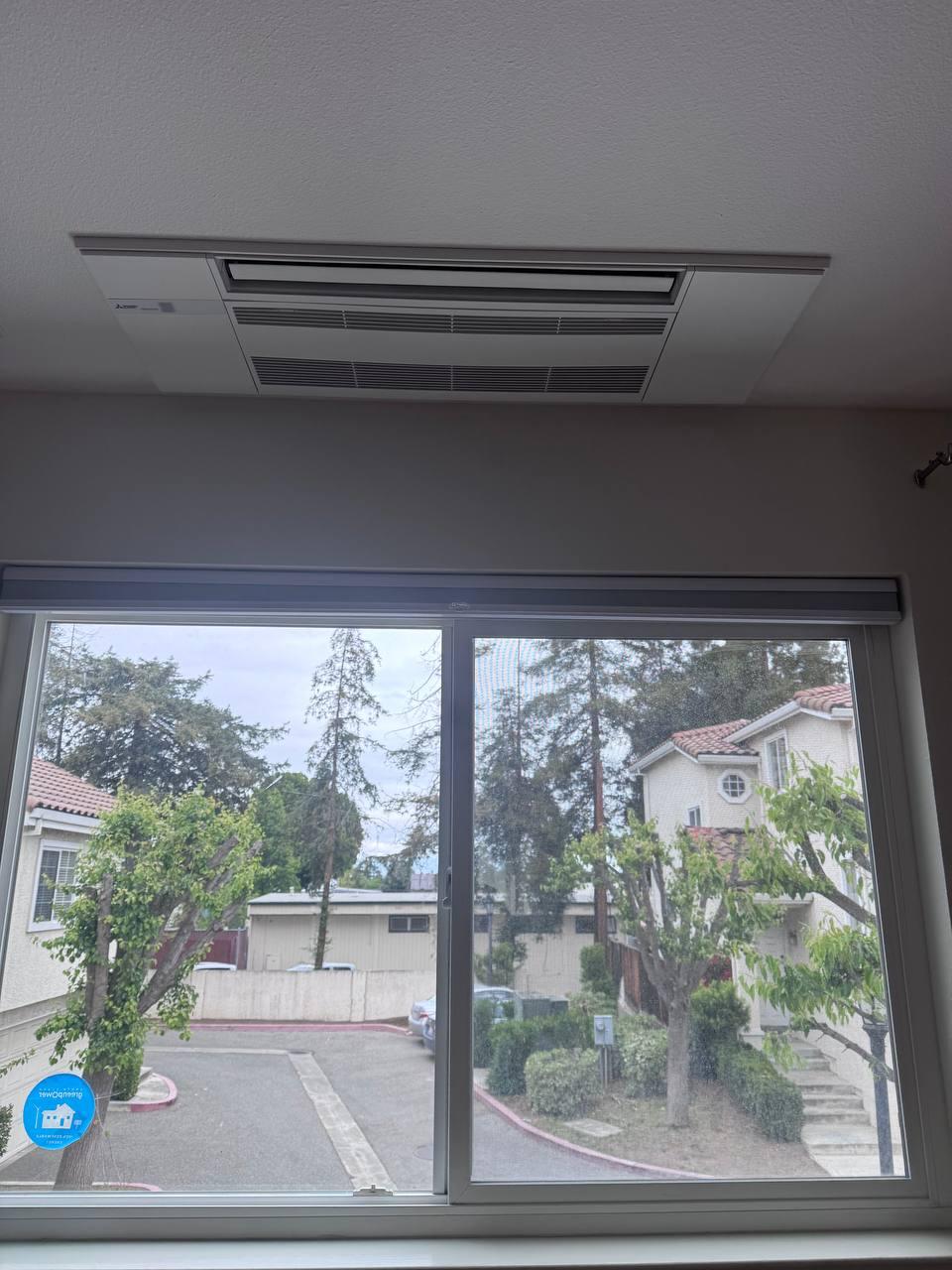 Ceiling cassette installation