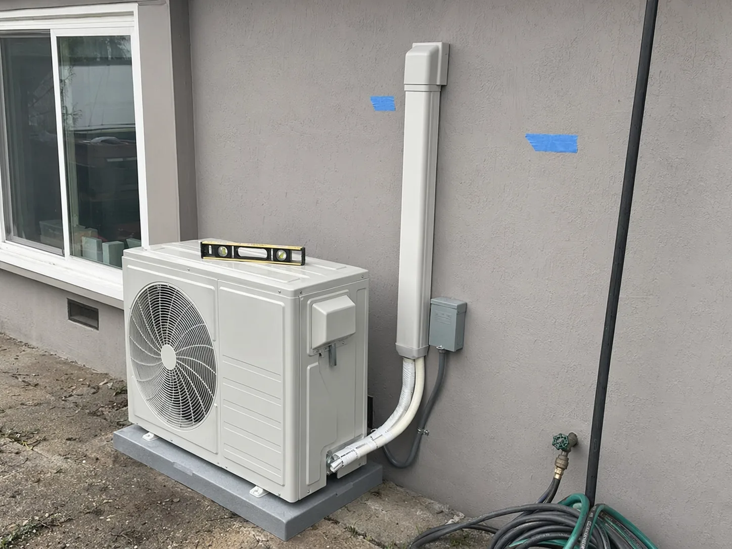 New HVAC system installed in a home in Hayward, Bay Area