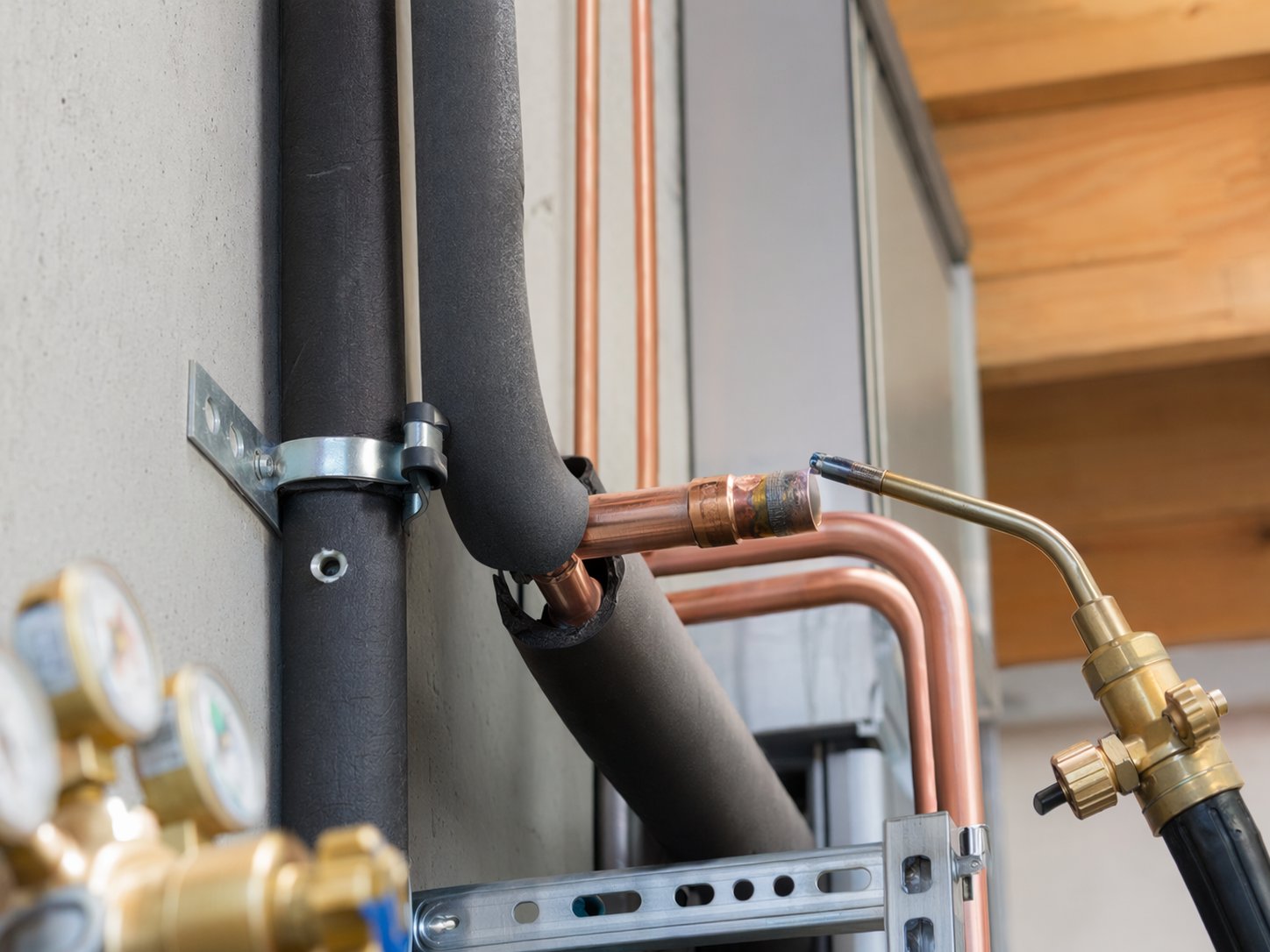 Refrigerant Line Work